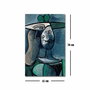 Wallity FAMOUSART-017 Lienzo Decorativo Multicolor 45 x 70 cm